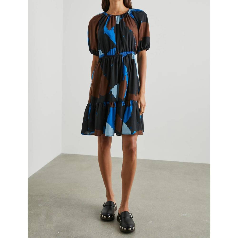 NEW RAILS khloe dress in blue multi